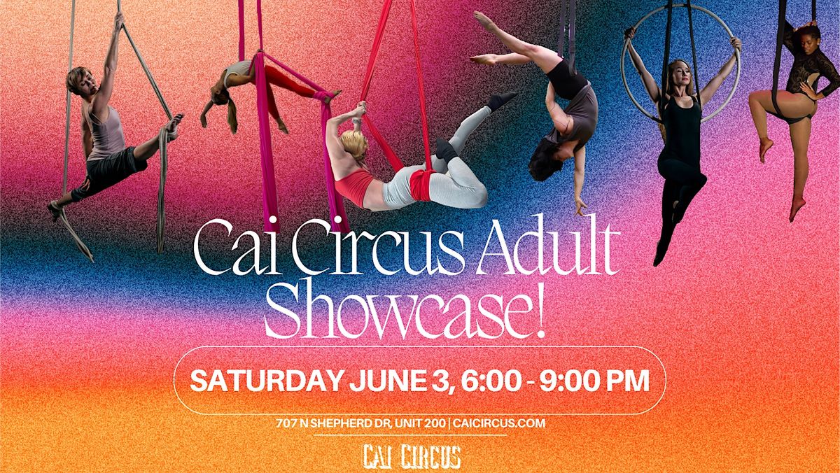 Cai Circus Adult Student Showcase!