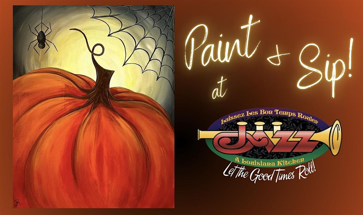 Halloween Paint & Sip at Jazz, A Louisiana Kitchen!