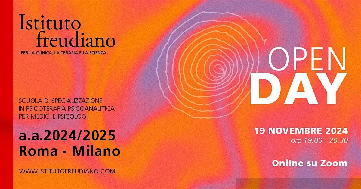 Open day Istituto freudiano 19 novembre 2024