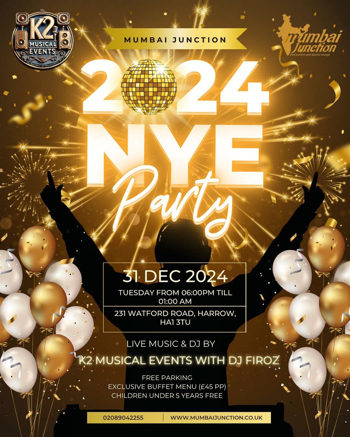 New Years Eve Party and DJ night