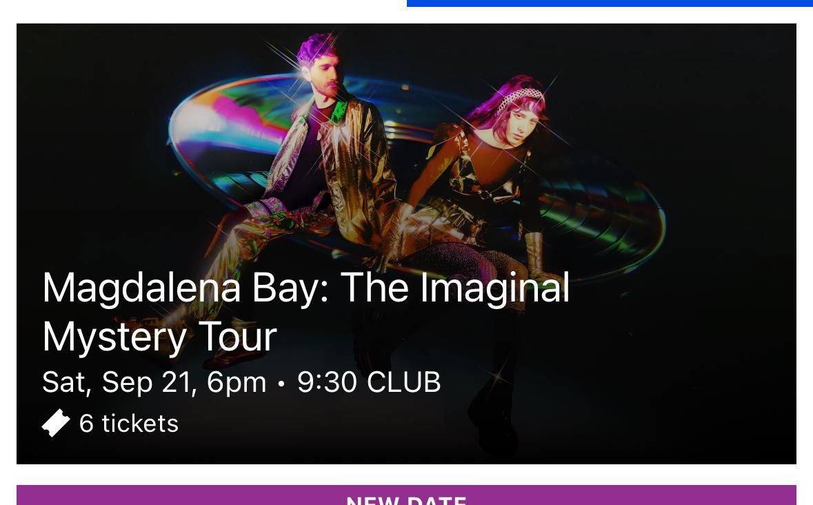 Magdalena Bay (21+)