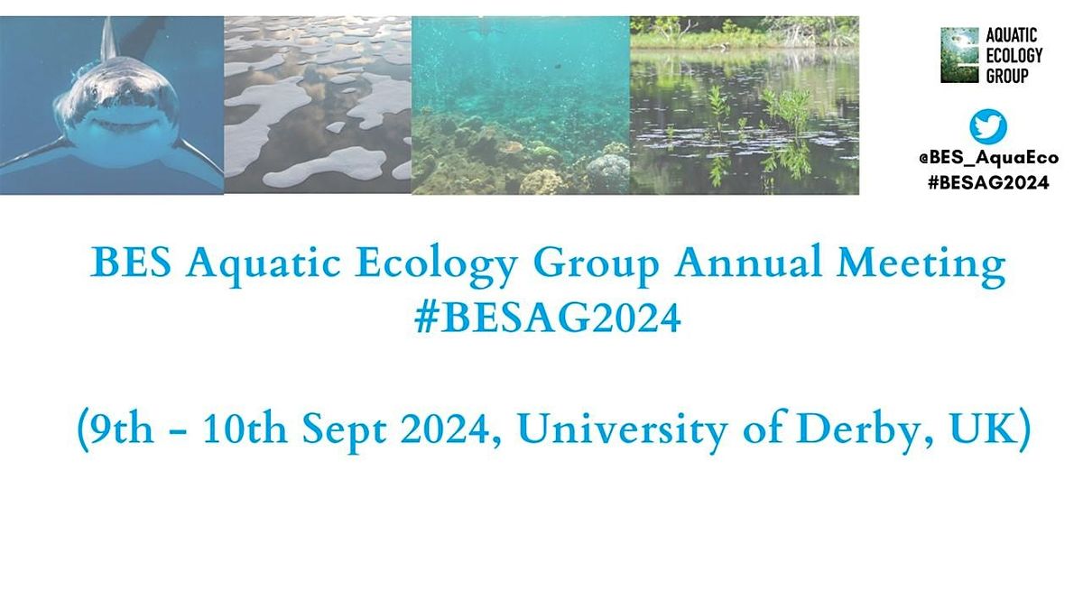 #BESAG2024: Aquatic Ecology Group Annual Meeting 2024