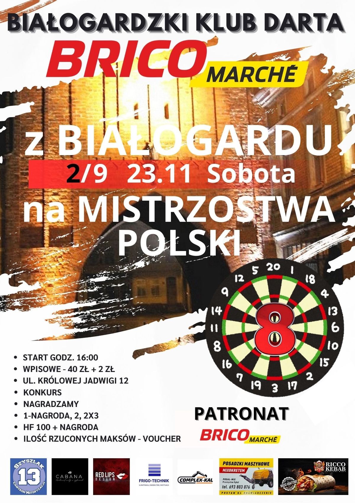 2\/9 otwarty turniej z Bia\u0142ogardu na MISTRZOSTWA POLSKI