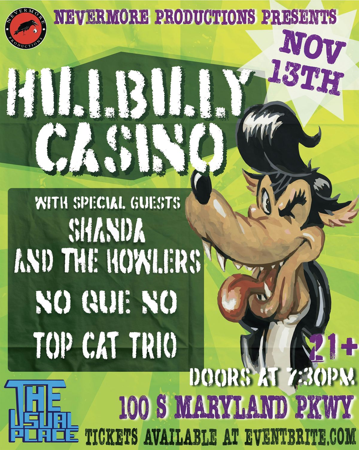 Hillbilly Casino at The Usual Place