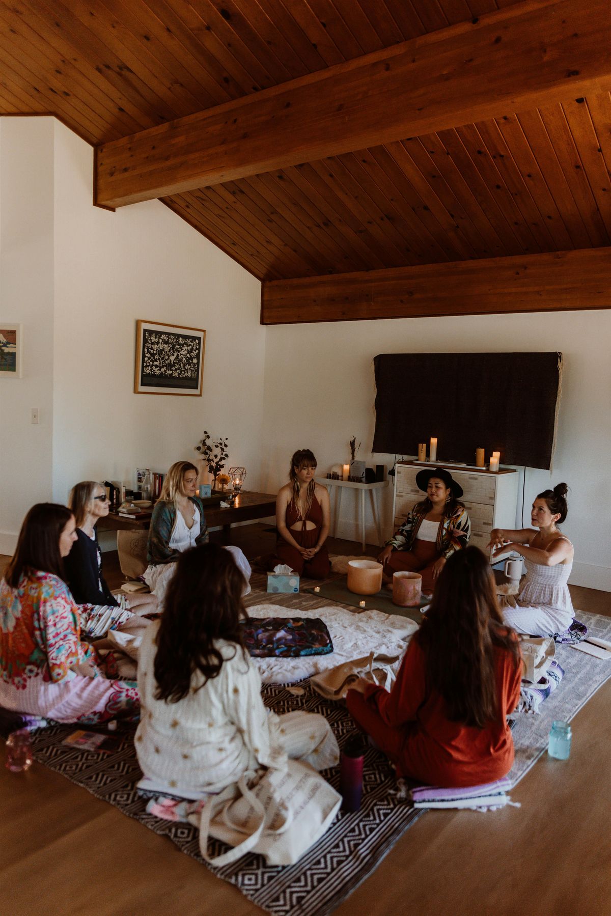 Women's Circle & Reiki-Infused Sound Bath: Signs from The Divine