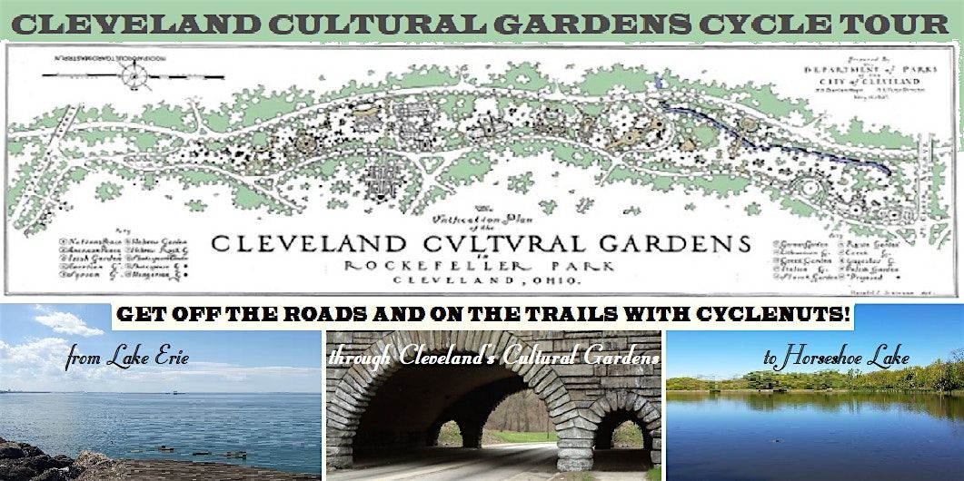 Cleveland Cultural Gardens Selfie Cycle Tour - a Smart-guided Adventure