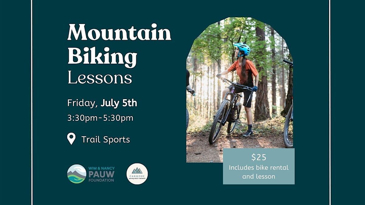 Mountain Biking Lesson with CYAN & Trail Sports
