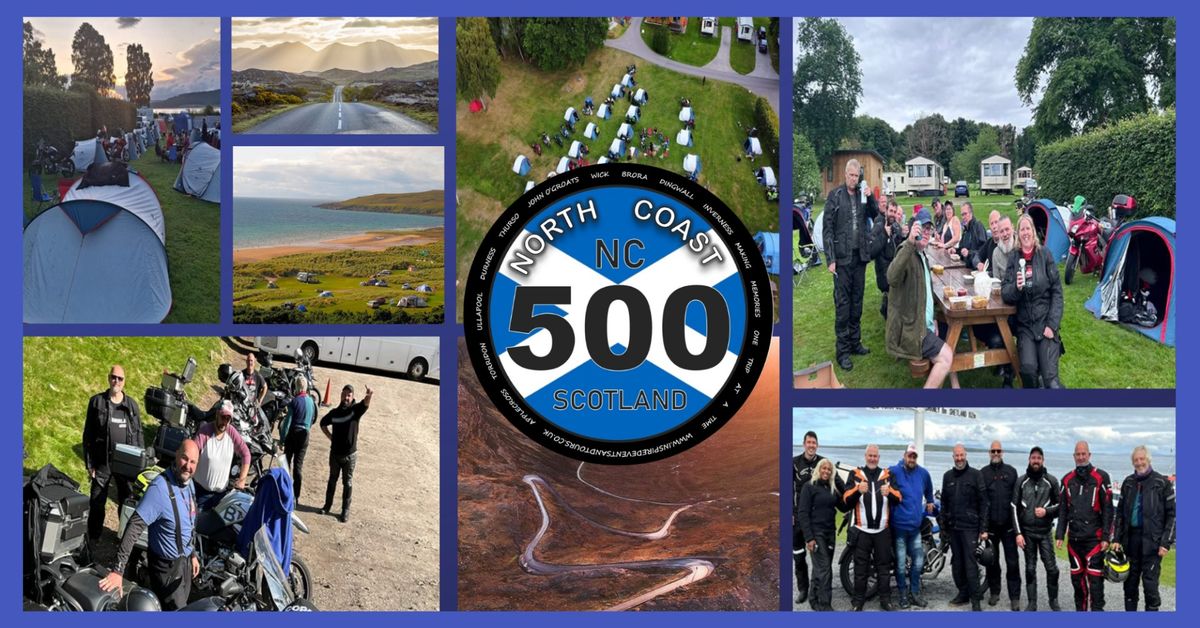 NC500 Motorcycle Trip August 20th 2024