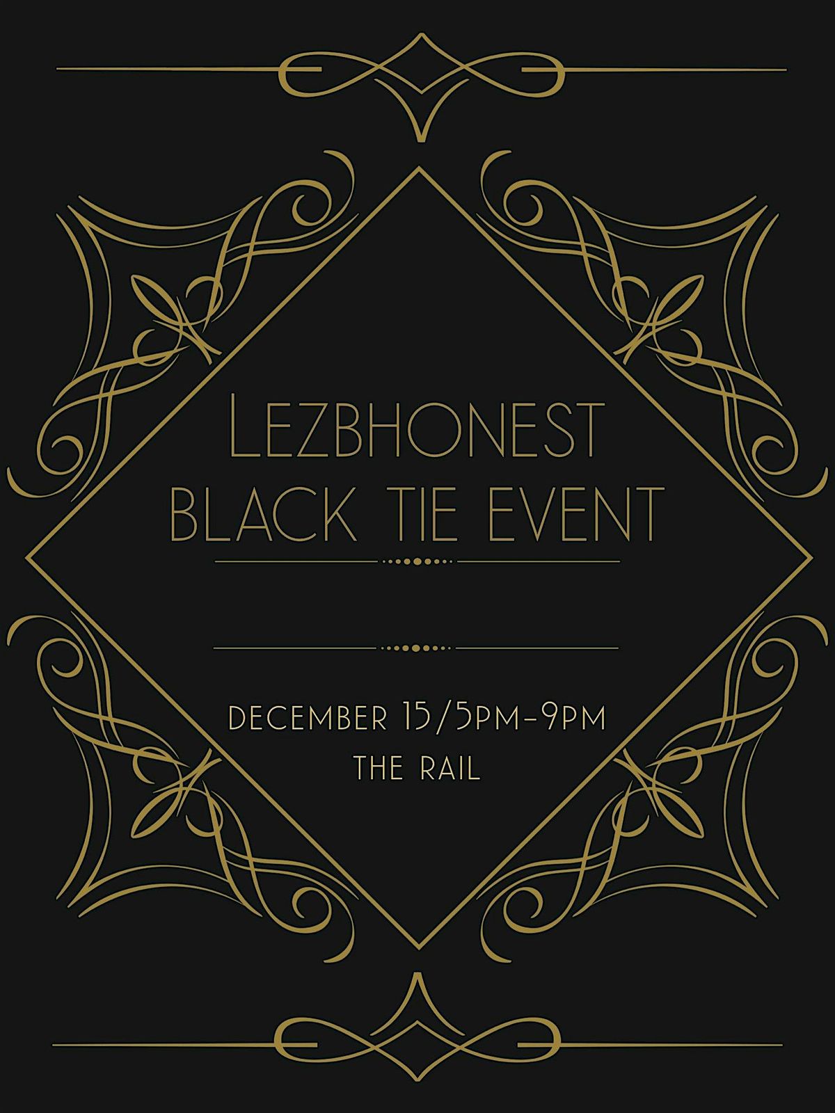 Lezbhonest Black Tie Event