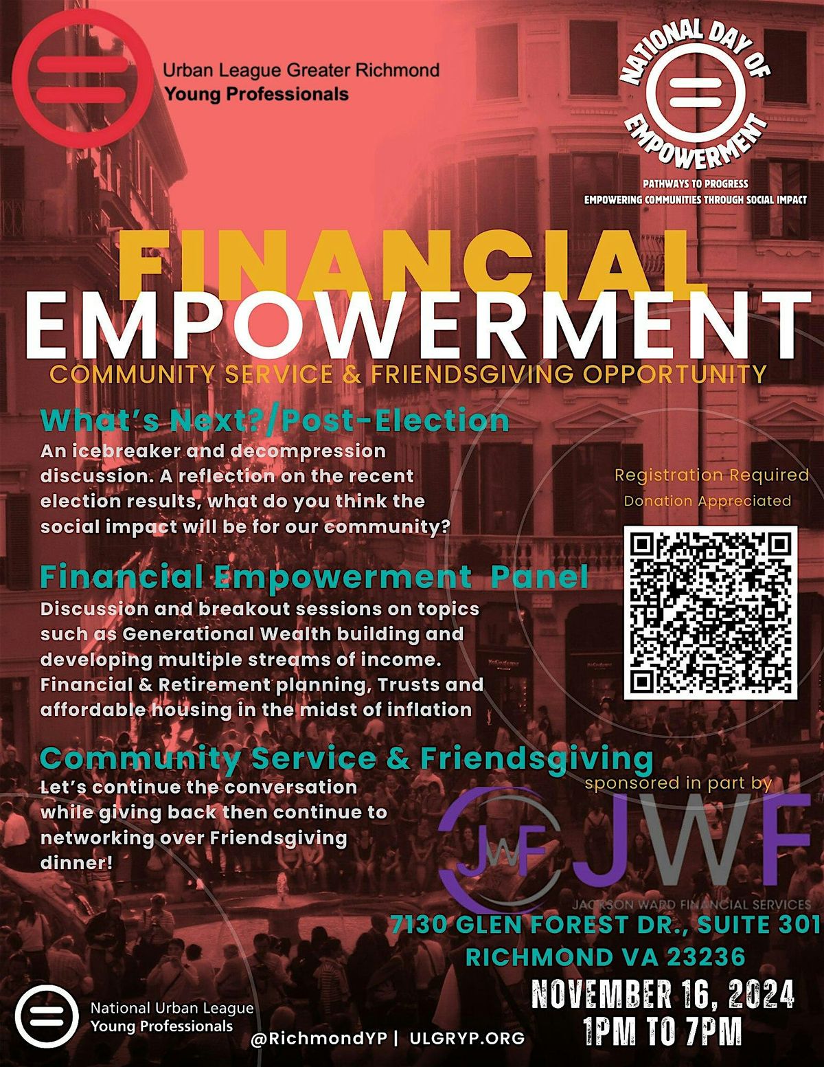 Financial Empowerment Summit\/Friendsgiving Networking Opportunity