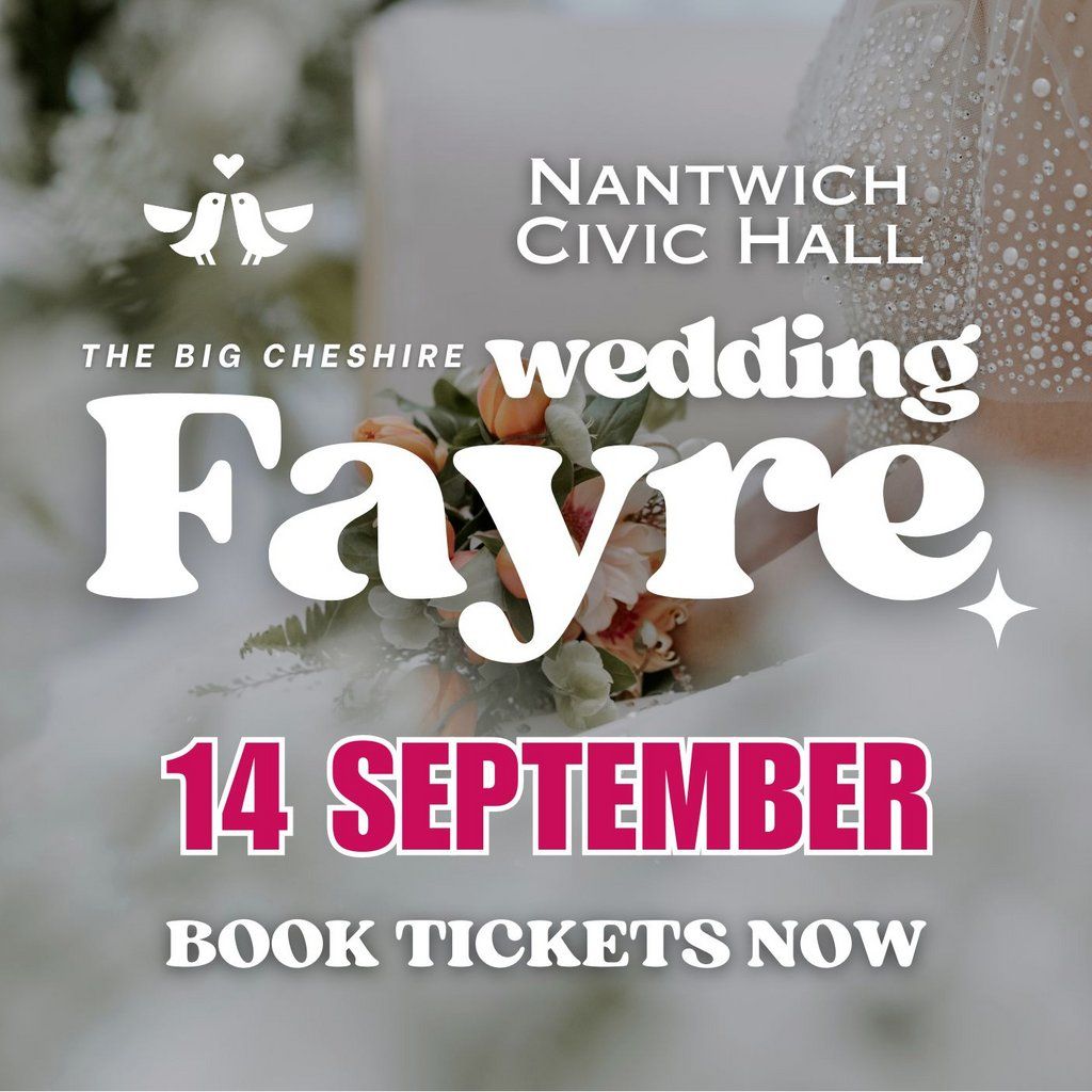 The Big Cheshire Wedding Fair at Nantwich Civic Hall- 14th Sept
