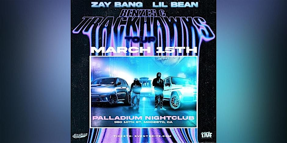 LIL BEAN & ZAY BANG performing live at the Palladium Nightclub in Modesto