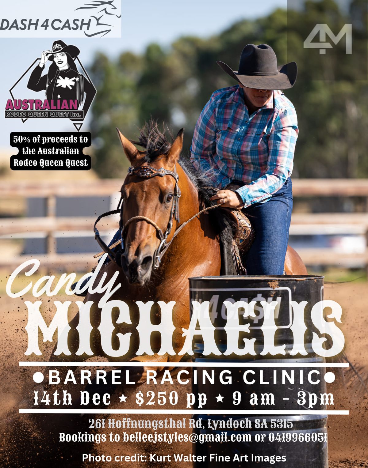 Candy Michaelis Barrel Racing Clinic