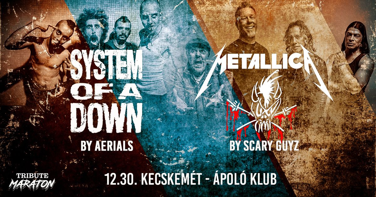 Metallica by Scary Guyz, System of a Down by AERIALS \ud83d\udca5 Kecskem\u00e9t