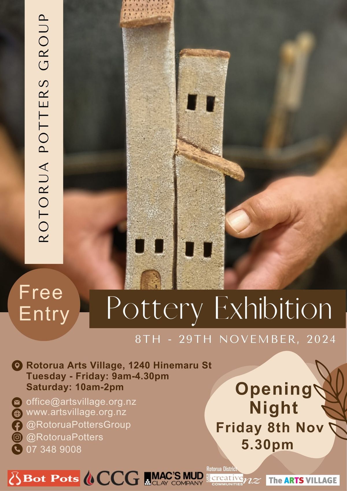 2024 Rotorua Potters Group Annual Exhibition