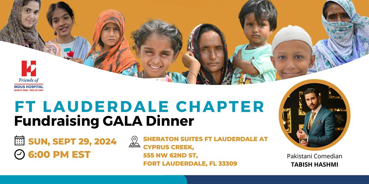 Friends of Indus Hospital Fort Lauderdale Chapter Fundraising Gala 2024