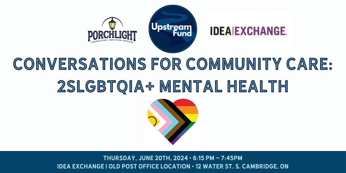 Conversations for Community Care - 2SLGBTQIA+ Mental Health