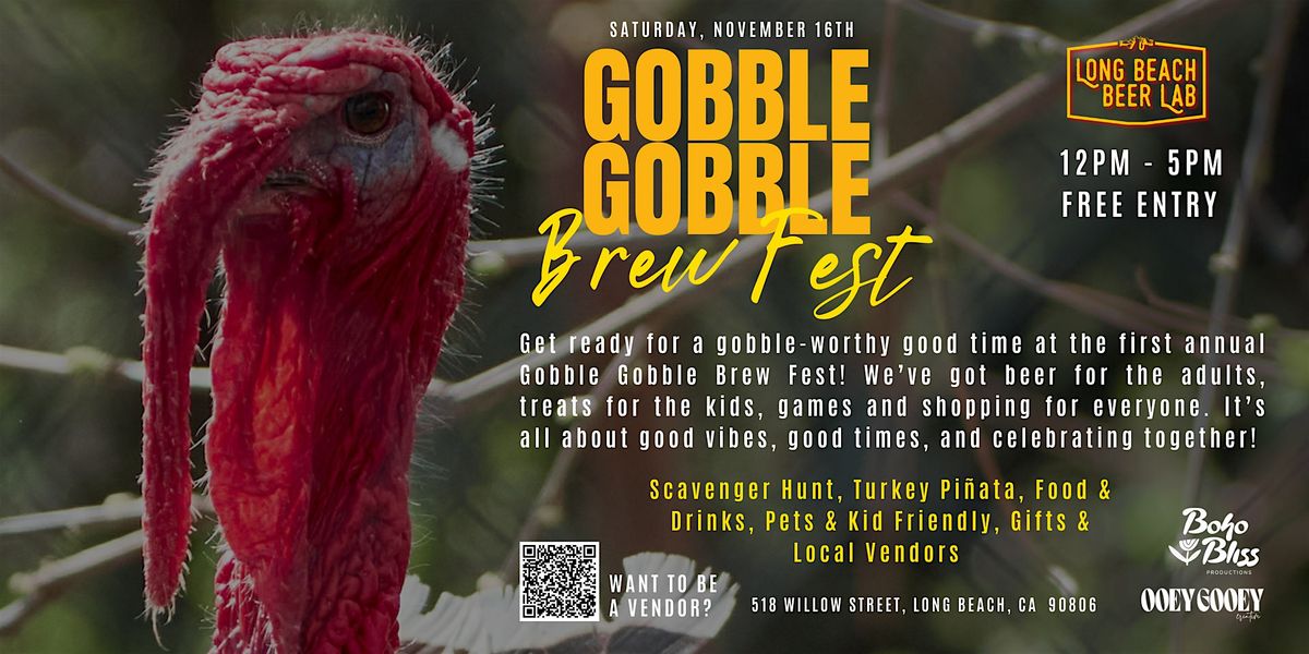 1st Annual Gobble Gobble Beer Fest