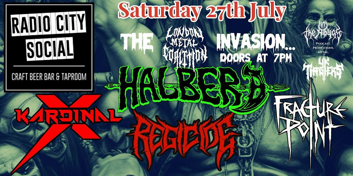 London Metal Coalition Essex Invasion Night