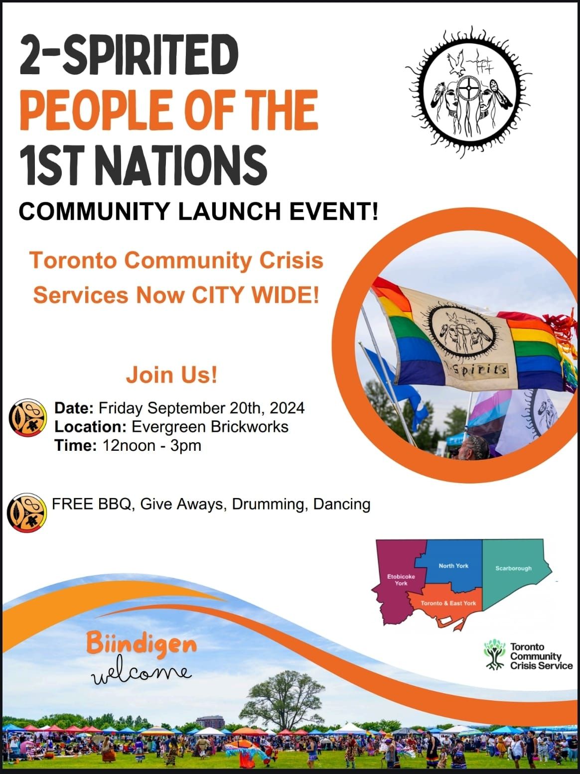 2-Spirited People of the 1st Nations community Launch event!!