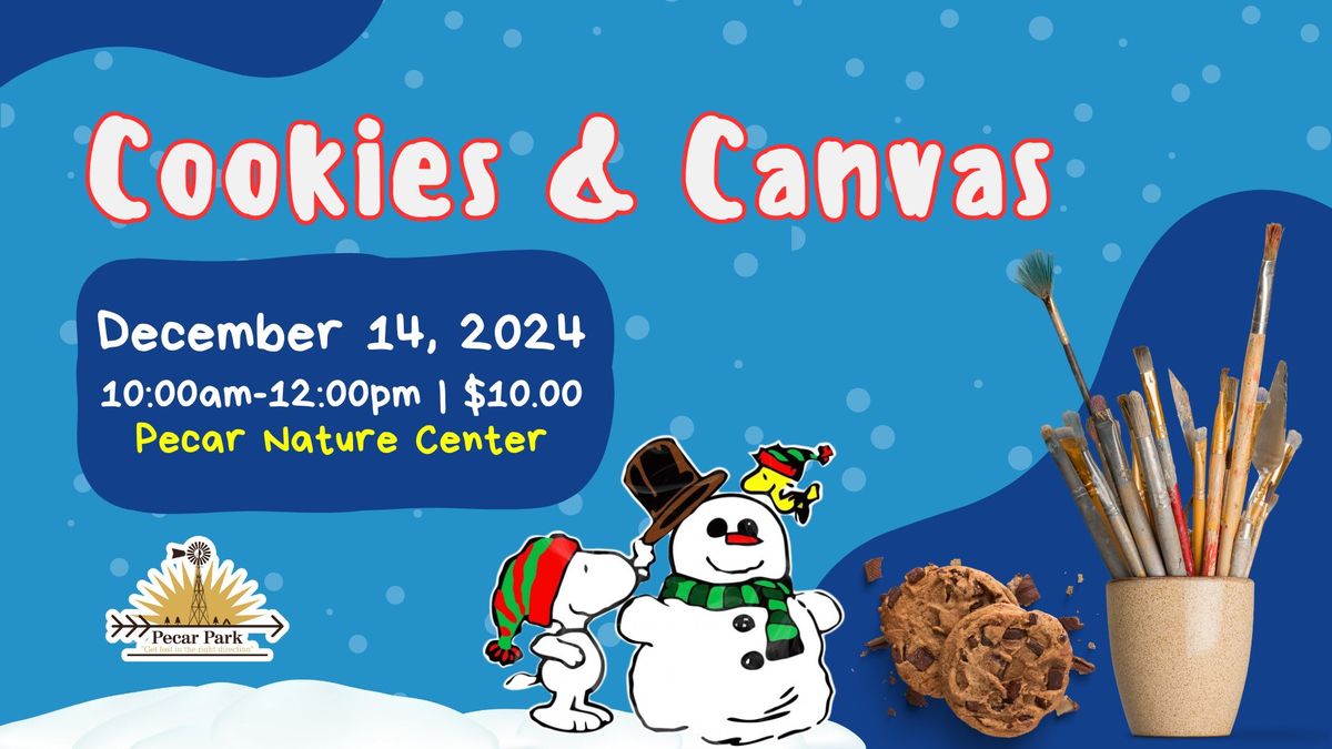 Cookies & Canvas - Snoopy's Snowman