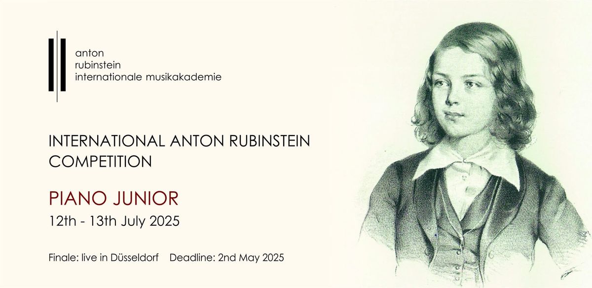 International Anton Rubinstein Competition - PIANO JUNIOR