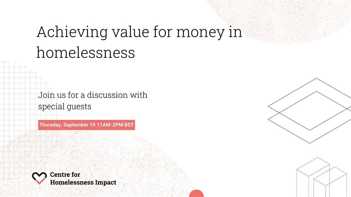 Achieving value for money in homelessness