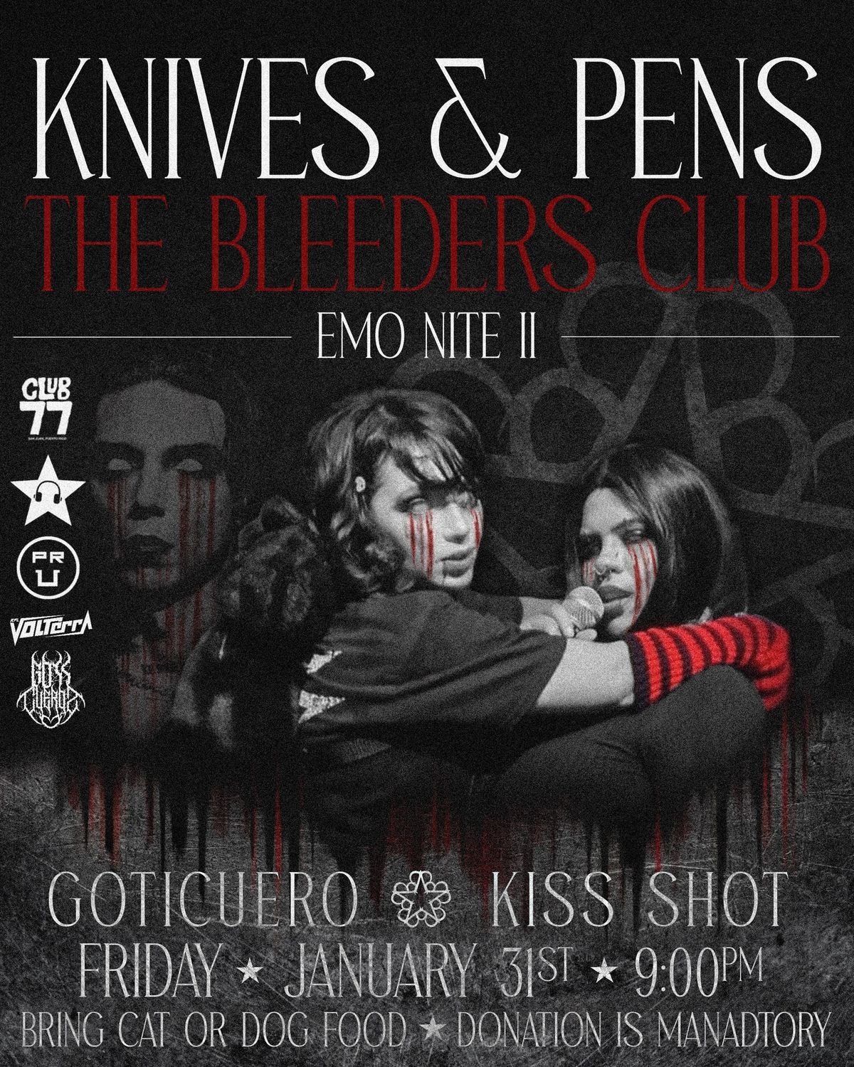 Knives & Pens: The Bleeders Club