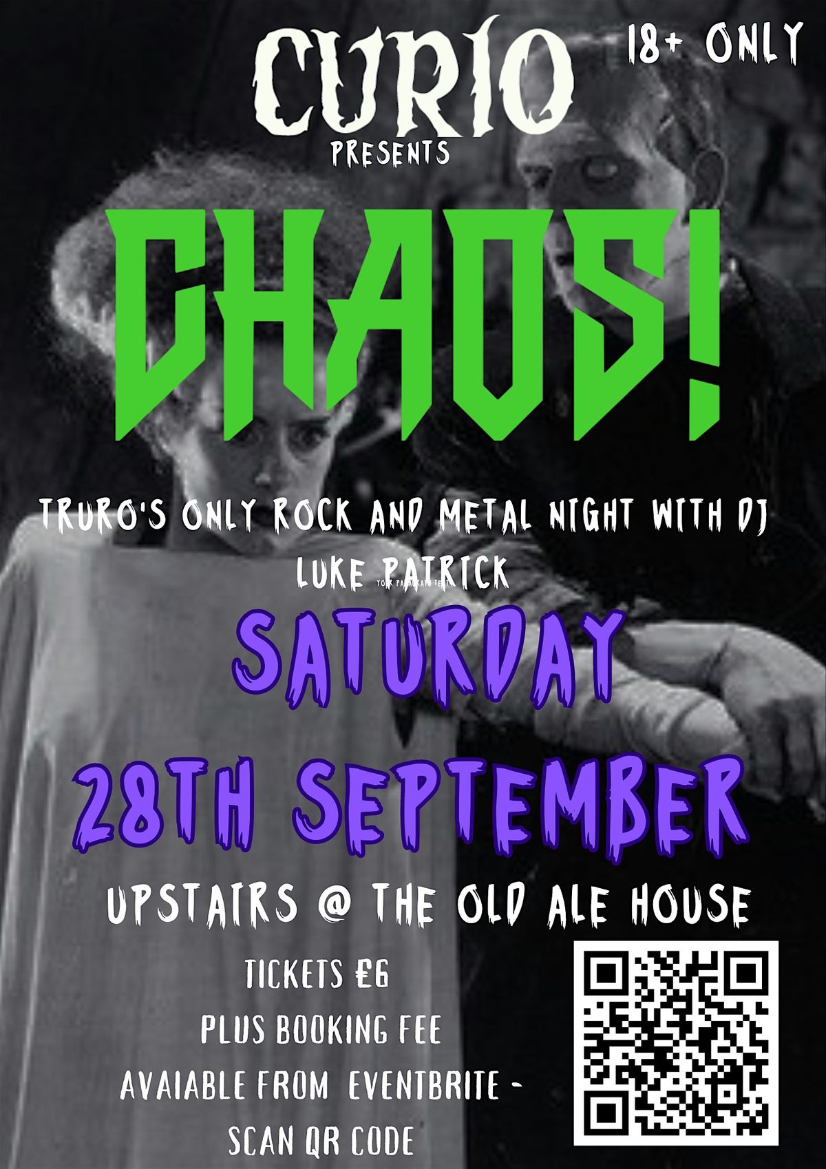 Curio Presents CHAOS! Rock and Metal Night