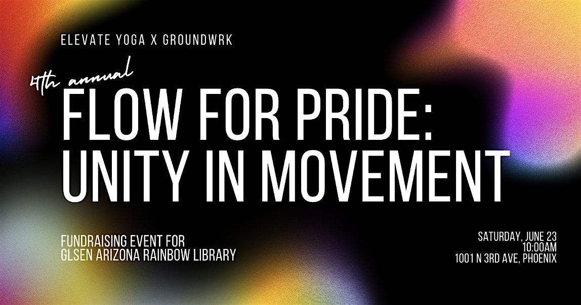 4th Annual Flow for Pride: Unity in Movement