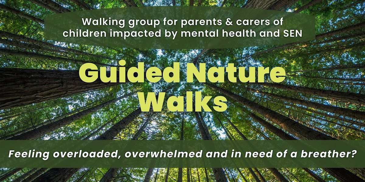 Guided Nature Walks for Parents & Carers