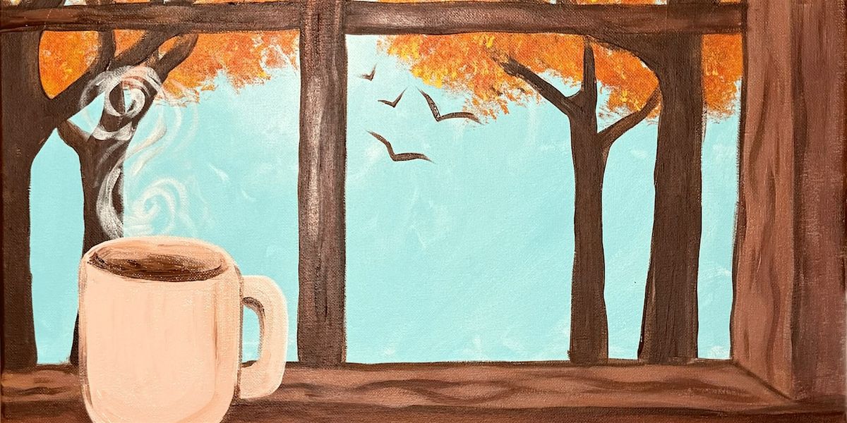 Sipping Coffee and Enjoying the View - Paint and Sip by Classpop!\u2122