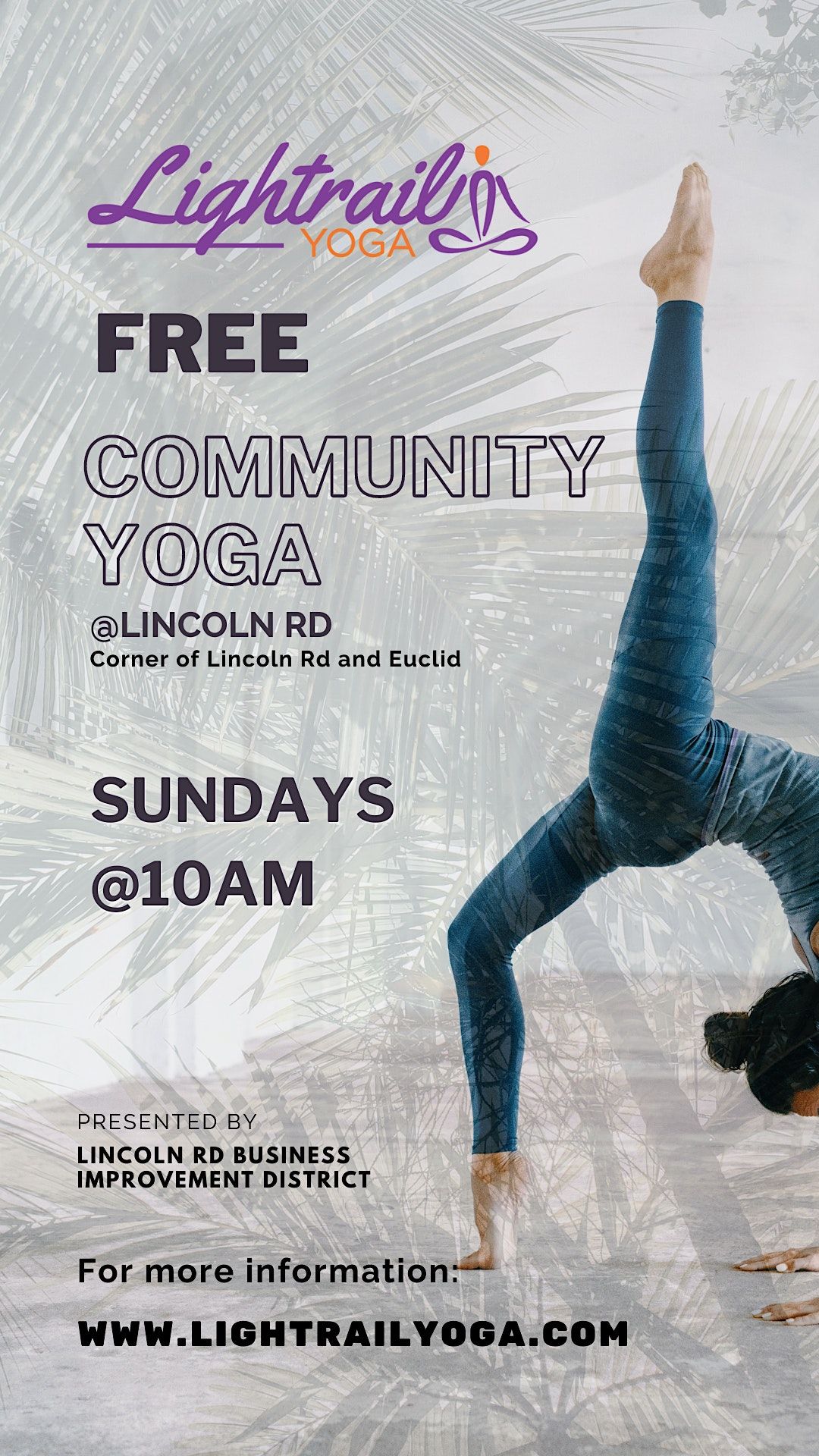 Free Community Yoga on Lincoln Road