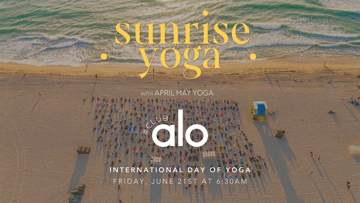 International Day of Yoga with Club Alo x Sunrise Yoga 6\/21\/24