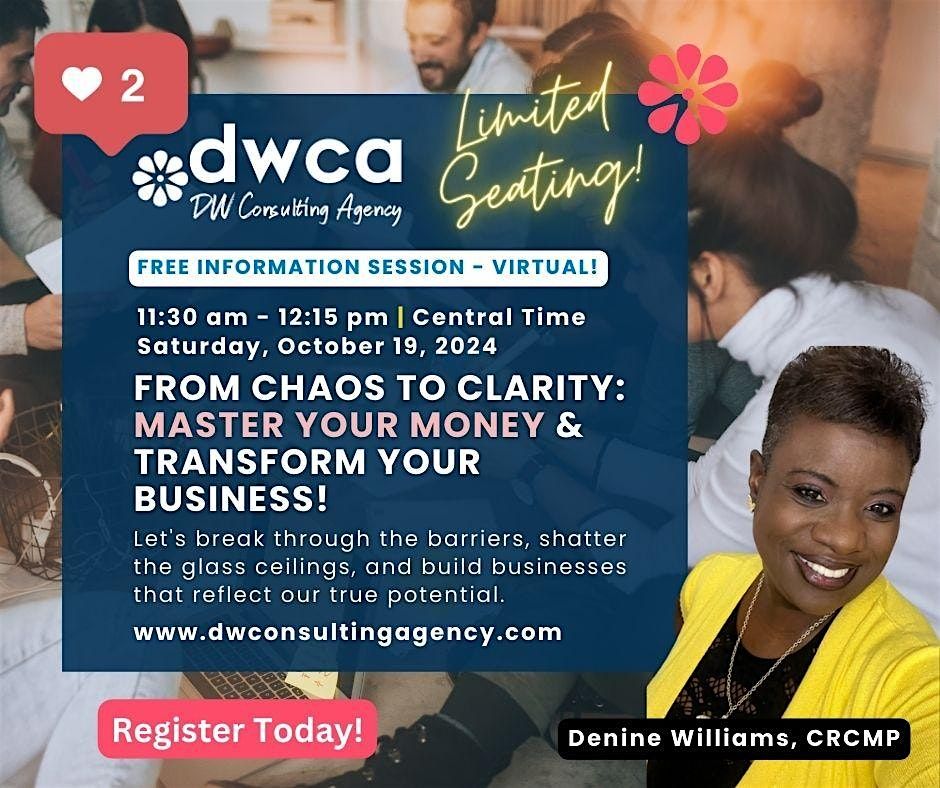 From Chaos to Clarity: Master your Money and Transform Your Business!