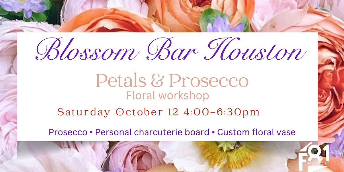 Petals & Prosecco Floral Workshop