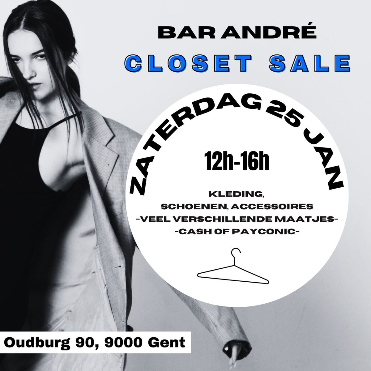 CLOSET SALE @BAR_ANDRE