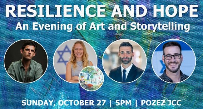 Resilience and Hope: An Evening of Art and Storytelling