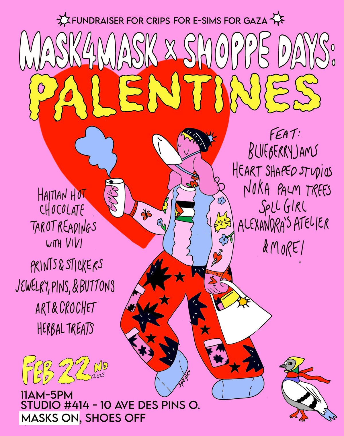 Mask4Mask X Shoppe Days: Palentines