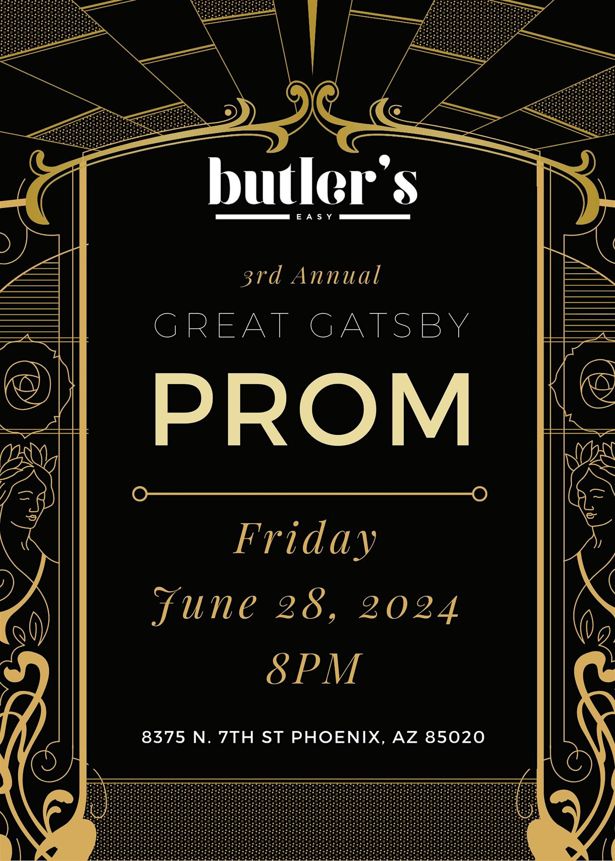 Great Gatsby Prom at Butler's Easy