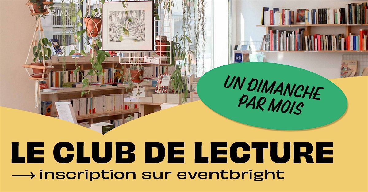 CLUB DE LECTURE ADULTE