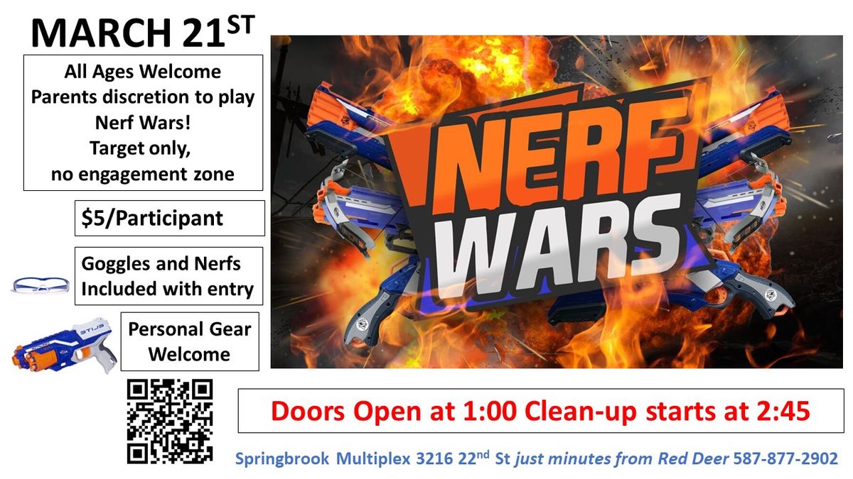 Afternoon Nerf March 21st