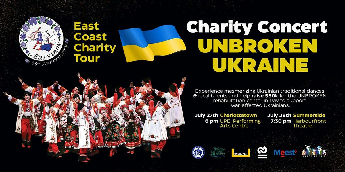 Charity Concert 'UNBROKEN UKRAINE' in Charlottetown