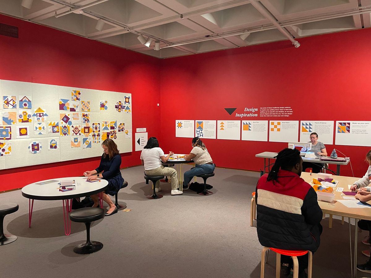 Maker Morning at the Museum: A Patchwork Family Program