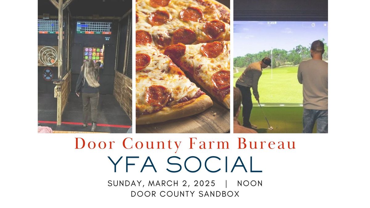 Door County Farm Bureau YFA Social