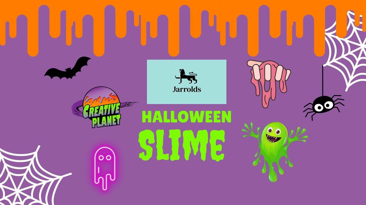 Halloween Slime Making at Jarrolds