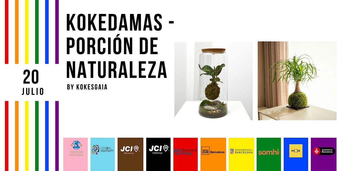 TALLER DE KOKEDAMAS - UNA PORCI\u00d3N DE NATURALEZA by Kokesgaia