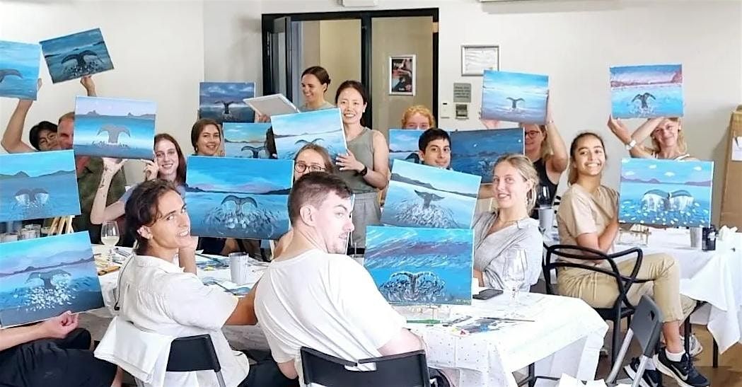 Relaxing Sip &  Painting Party ($30 Inc.  A free drink & All materials)