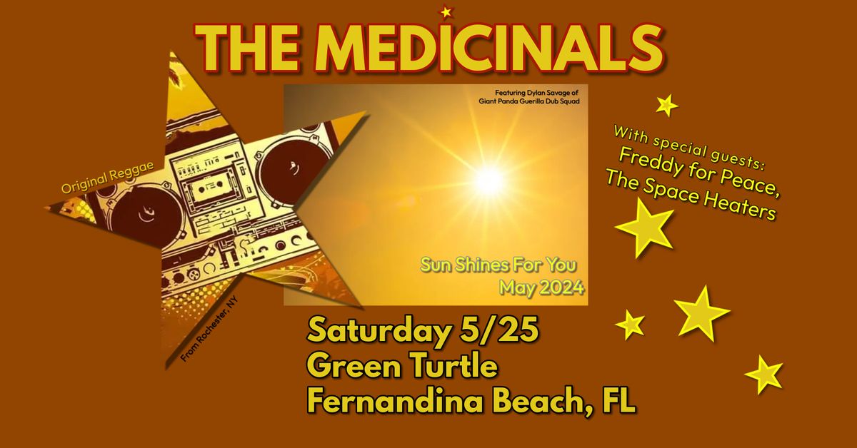 The Medicinals - w\/ Freddy for Peace, The Space Heaters - The Green Turtle - Fernandina Beach, FL