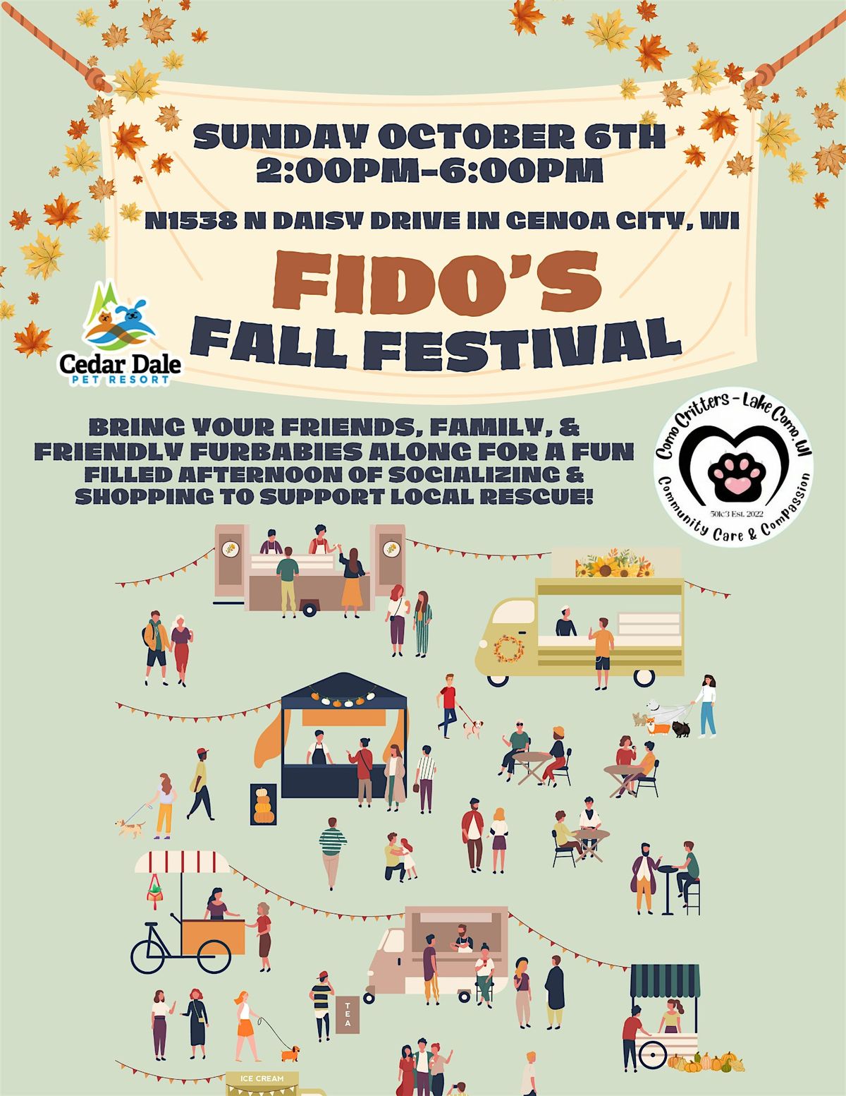 Fido's Fall Festival Vendor Fair & Rescue Adoption Event